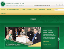 Tablet Screenshot of americanfriends-of-avh.org